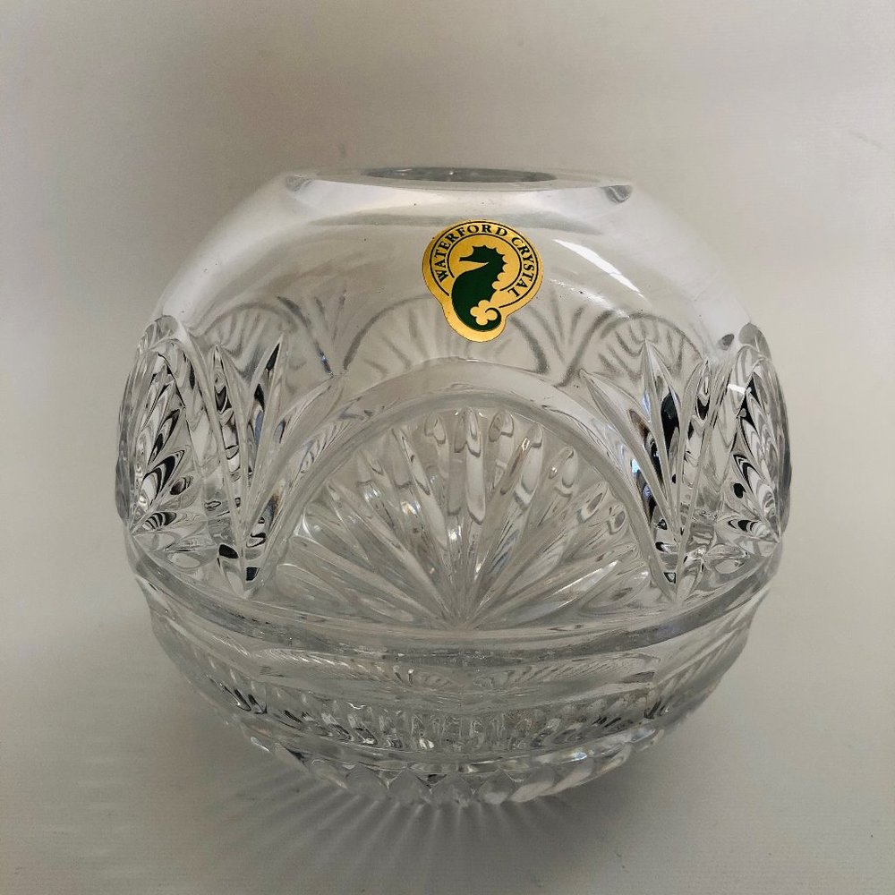 Waterford Crystal Jim O'Leary Collection Rose Bowl